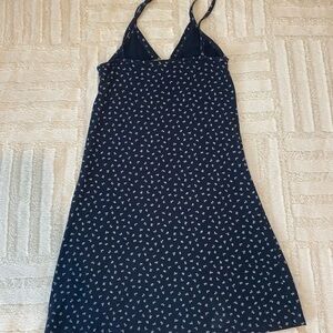 Brandy Melville Navy Floral Sundress 
Size: OS